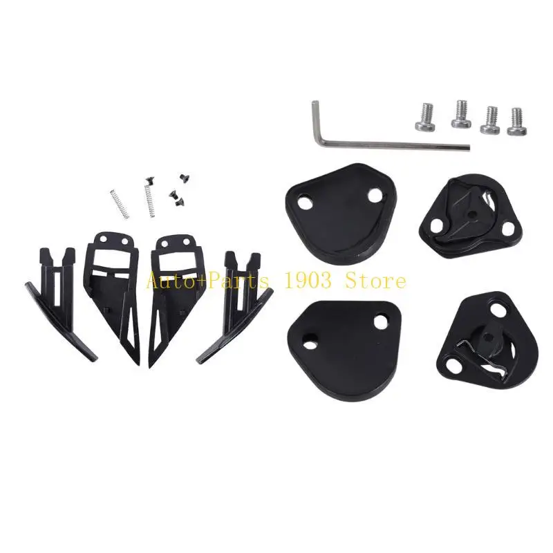 

E21C Зажим для козырька Застежка для линз Мотоциклетные шлемы Боковая пластина Зажим для козырька Замена