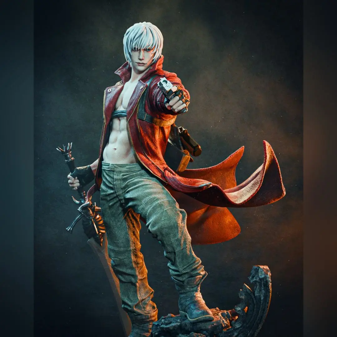 Harzfigur im Maßstab 1:24, Modellbausatz „Dante New Style“, unmontiert, unbemalt, 3D-Druckspielzeug 1435