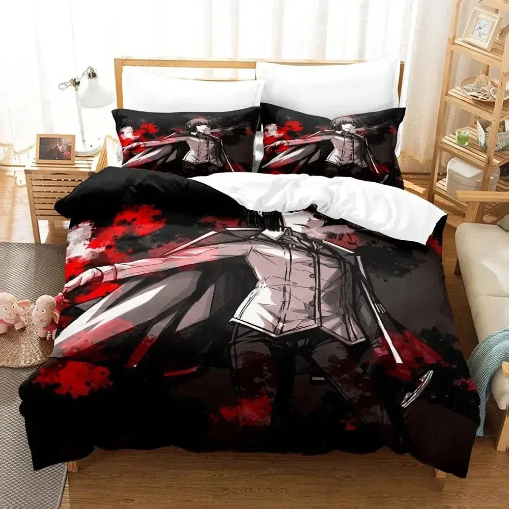 

Anime Game Limbus Company 3D NEW Duvet Cover Pillowcase Bedding Set Adult Girl Bedroom Decoration Children Single Double Large
