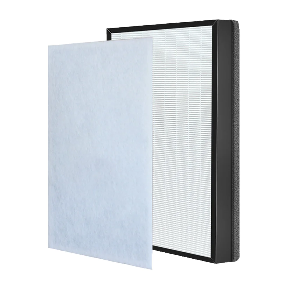 HEPA + คาร์บอนคอมโพสิตสำหรับ BORK AP Kerch 1515 SI ชิ้นส่วนเครื่องฟอกอากาศ300*220*20มม.