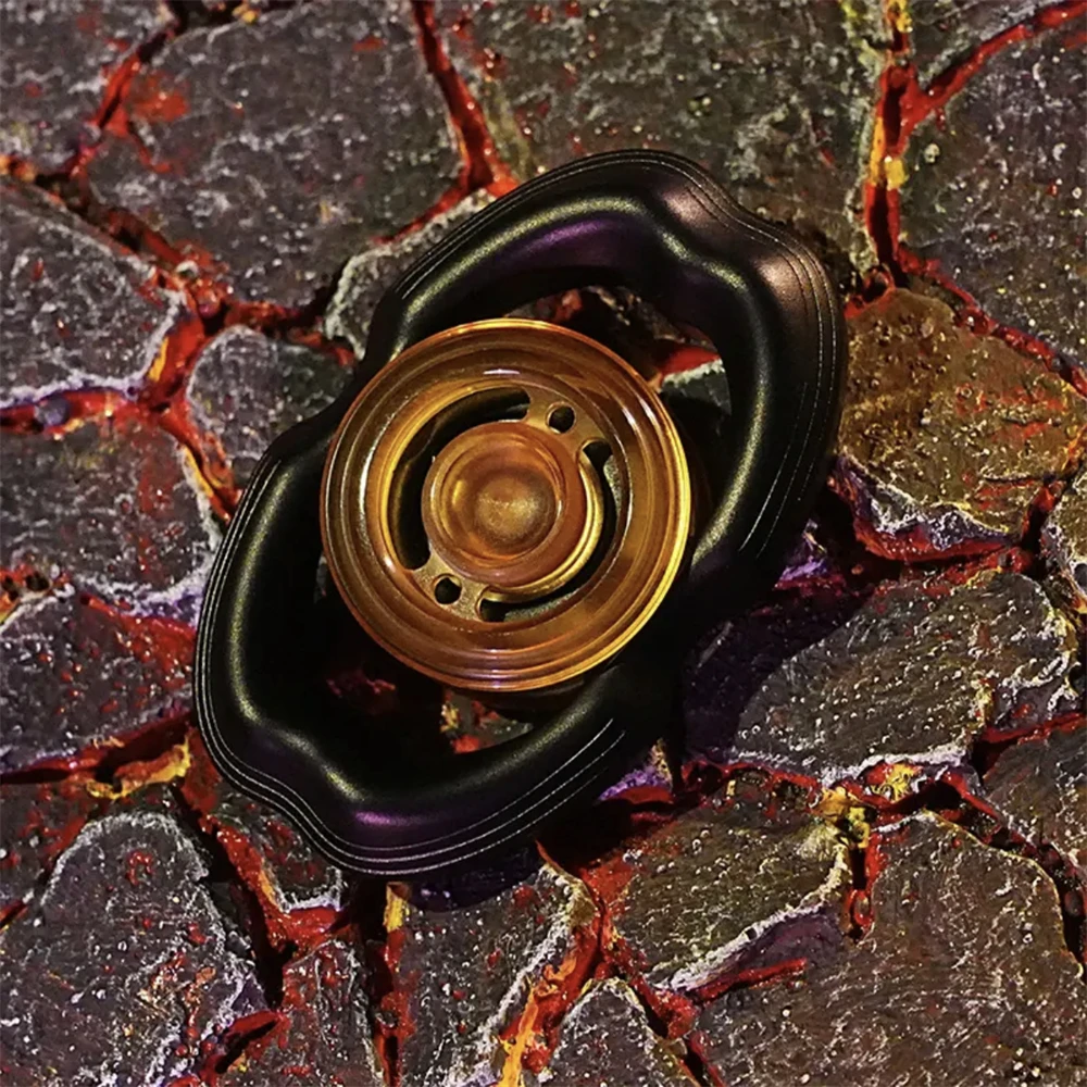 Obsidian acier inoxydable EDC Fidget Spinner Fidget curseur Anti-Stress jouets tdah soulagement de l'anxiété Focus sensoriel Fidgeting jouets