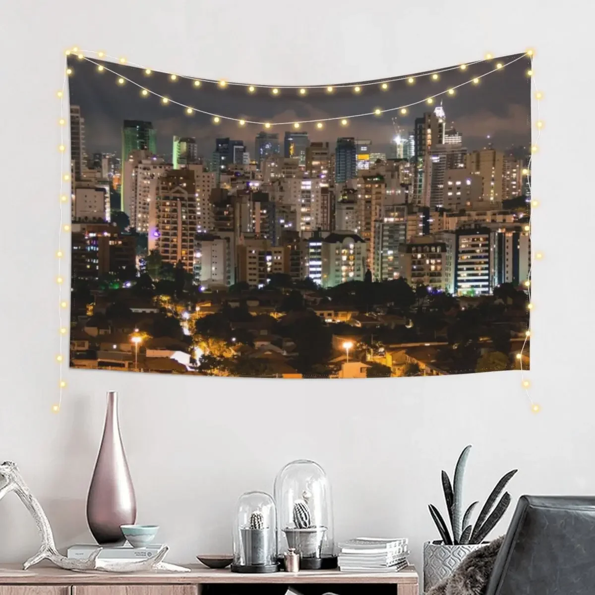 Sao Paulo Brazil Tapestry Bedroom Deco Decoration Bedroom Christmas Decoration Aesthetic Room Decoration Tapestry