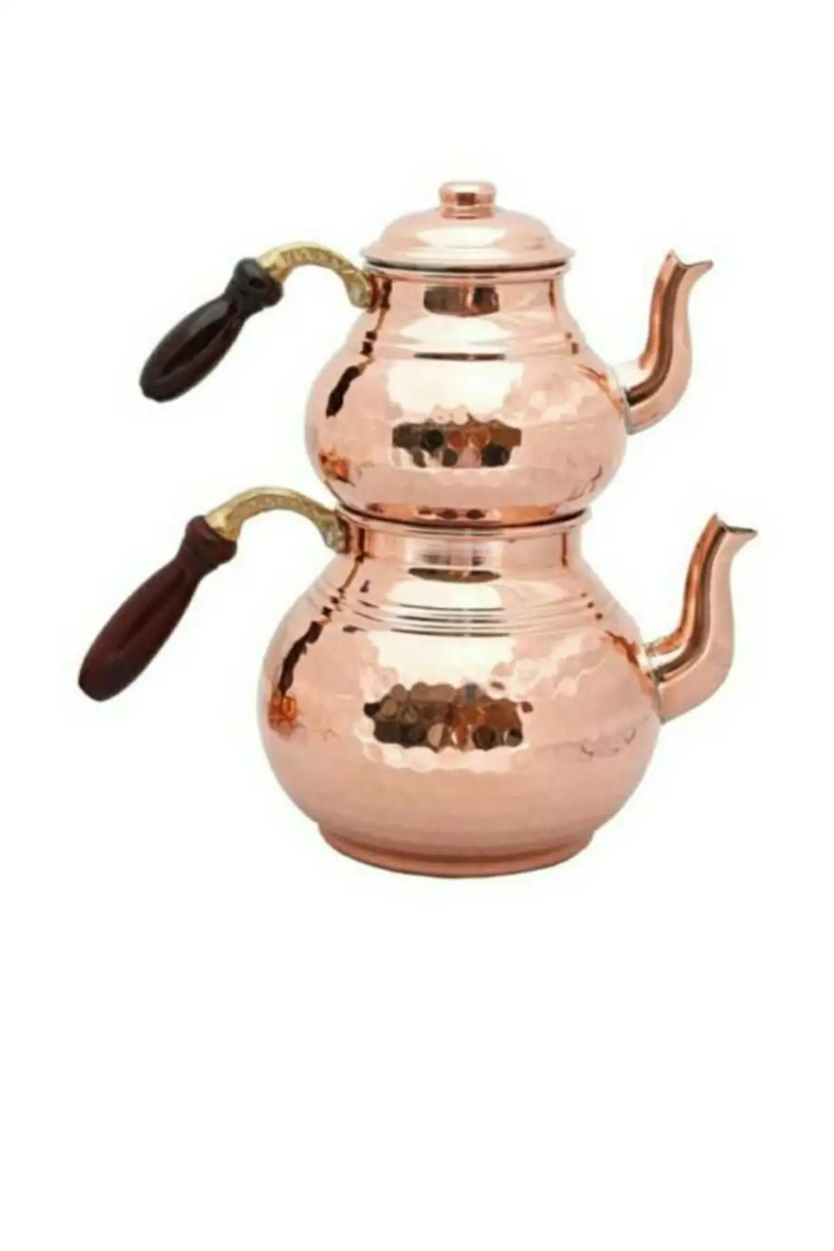 

DOLBOVI Ymn copper family size ottoman octed teapot Tea Pots Handmade