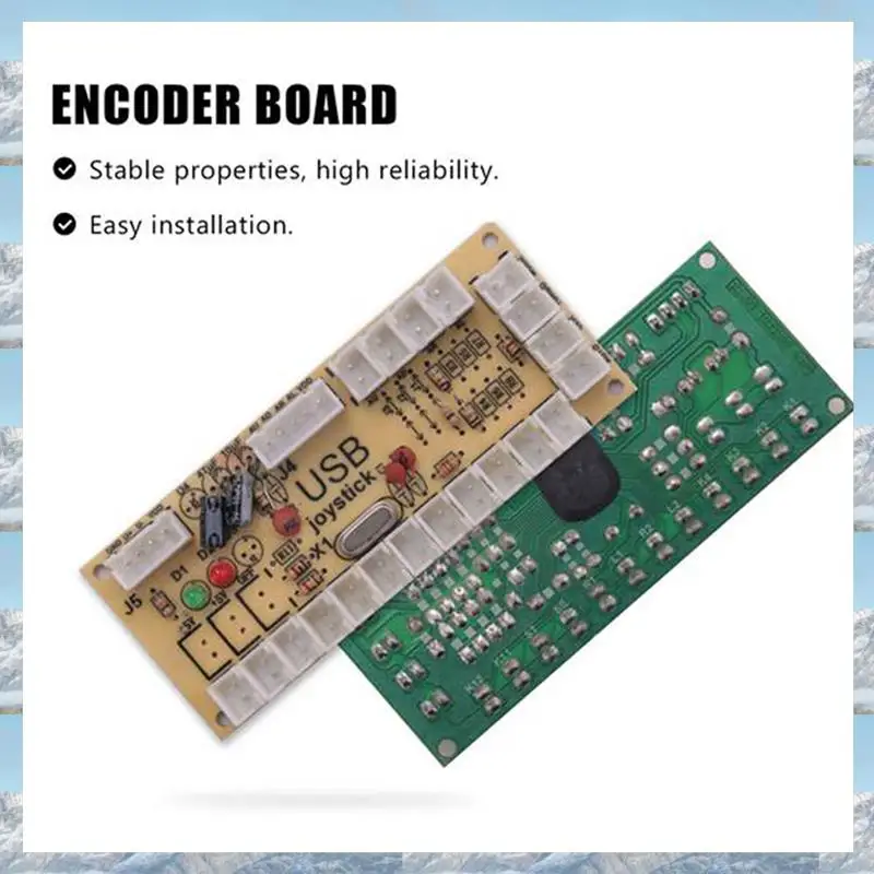 2025 New-2X Zero Delay Arcade DIY Arcade codificador USB a Joystick para PC/PS3/Raspberry Pi/Android con Joystick SANWA 4,8 MM BUTTO