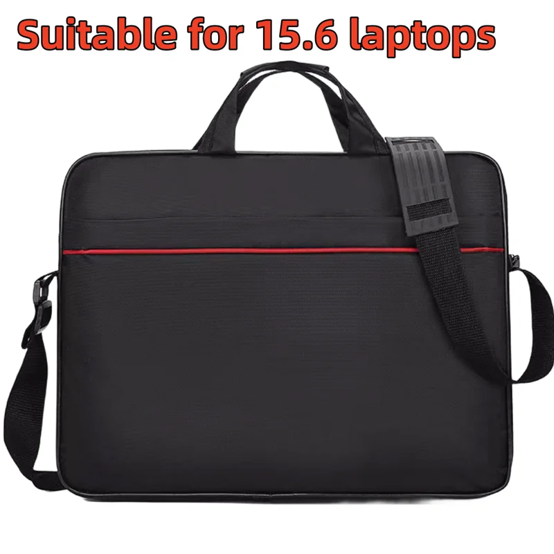 New Laptop Bag Commuter Slant Portable Shoulder Bag Business Bag 13 14 15 inch For Lenovo ASUS Whipp macro DELL HUAWEIBlack