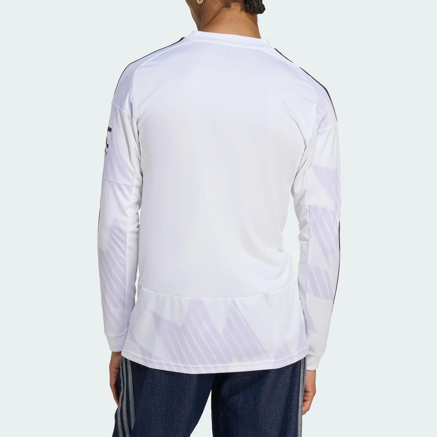 Adidas genuine MANCHESTER Men's Soccer Game Training Long Sleeve JP3025