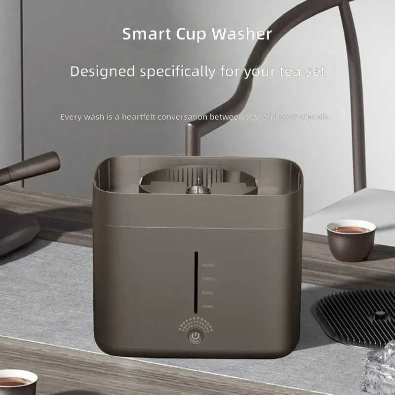 for Cup Washer Automatic Electric Intelligent Tea Washing Machine for Teacup Tea Bowl Tea Set Rinse Cleaner