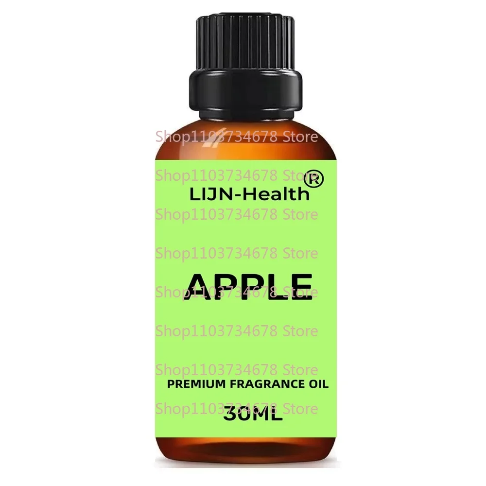 LIJN-Health Apple Oil 30ml - Candle Scents for Candle Making, Freshie Scents, Soap Making Supplies, Diffuser Oil Scents