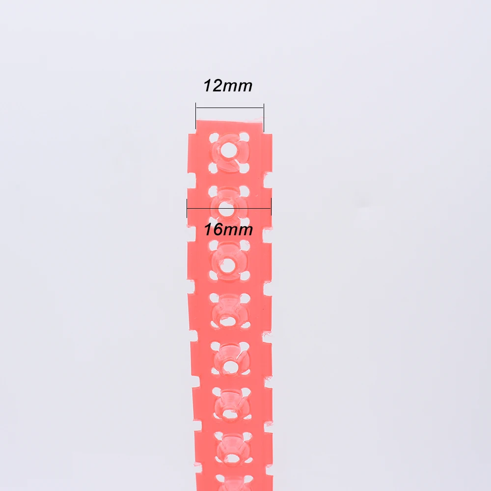 100PCS Plastic Empty Chain Belt Screw Tape Band for Auto Feed Screwdriver
