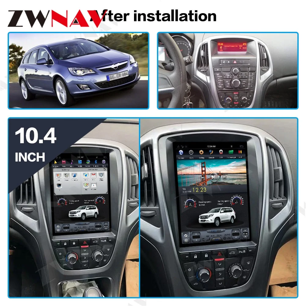 Carplay 2 Din For Opel ASTRA J 2012 2013 2014 Android 10 Screen Multimedia Player Car Audio Radio GPS Navi Head Unit Auto Stereo