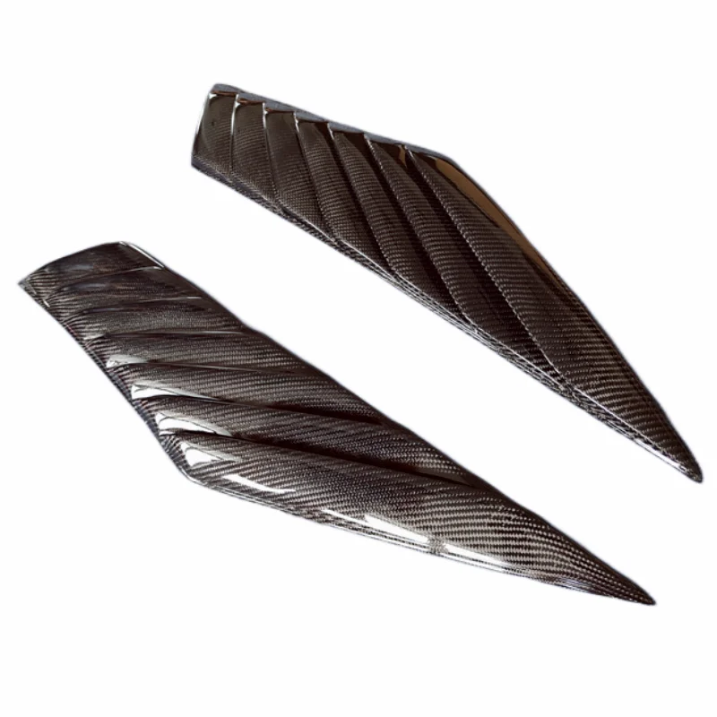 

EB Style Carbon Fiber Leaf Panel Vents For BMW I8 Body Kit Front Bumper Edge Side Skirts Rear Diffuser