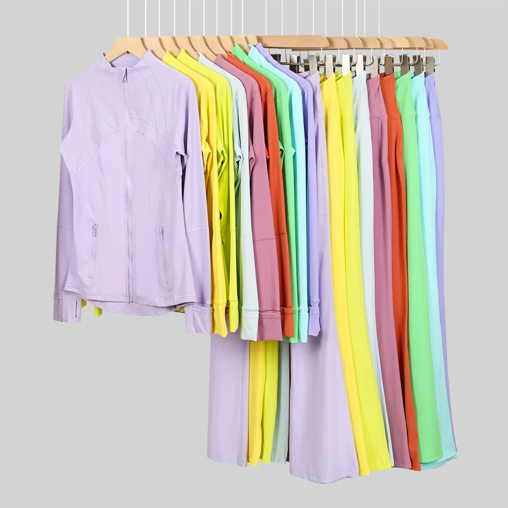 

Женский костюм для йоги, комплект из 2 предметов, длинные брюки, спортивный комплект, женский спортивный комплект