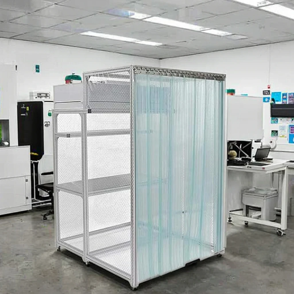 COOFULL Clean Workbench Fan Filter Unit HEPA Portable Vertical Laminar air Flow Booth Room for Mushroom Mycology Cultivation