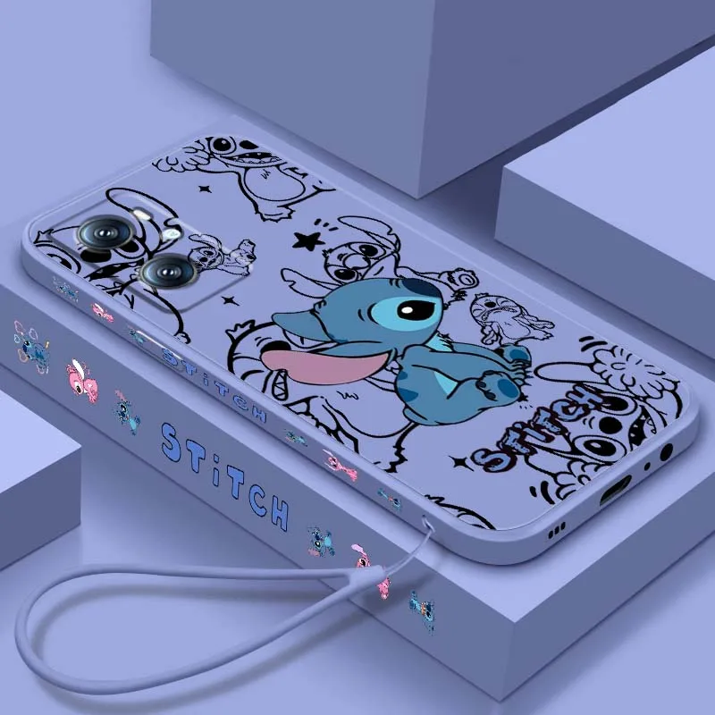 

Disney Stitch Cool Cute Pattern For OPPO Find X5 A11 A16K A53 A98 A3 A57 A72 A73 A96 A74 A9 A5 5G Liquid Left Rope Phone Case