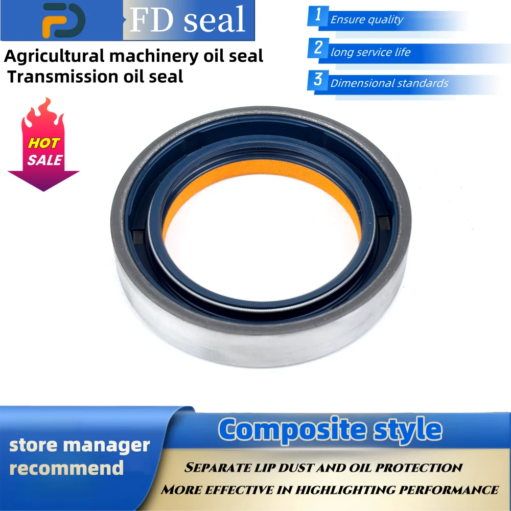 

904/08100 Tractor Shaft Seal 40*58*10mm 12001887B NBR+AU Gearbox Seal COMBI 10/905610 Dual Lip Drive Shaft O-Ring Repair Tool
