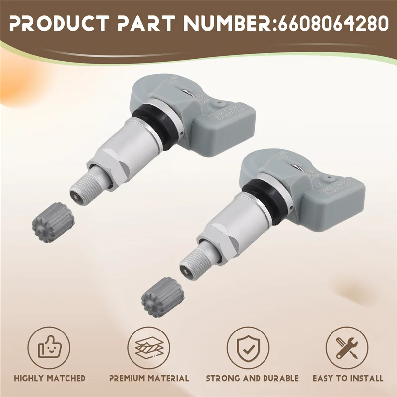 

6608064280 Car TPMS Tire Pressure Monitor Sensor For Geely Atlas COOL Atlas L VX11 L Galaxy L6 L7 Preface L GE11 433Mhz-AU62