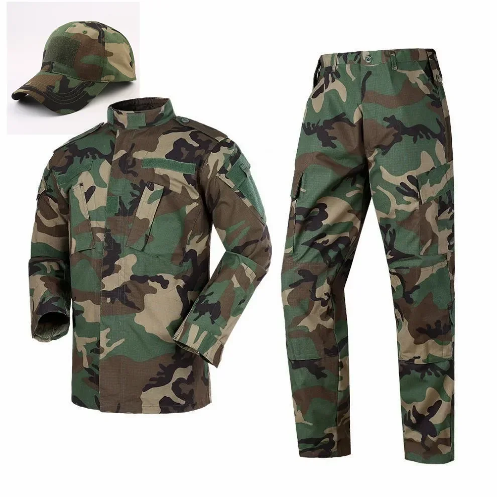 2026 Multicam Tactical Jacket Pants Set, Navy BDU E Uniform for Outdoor Hiking Airsoft Hunting view 2