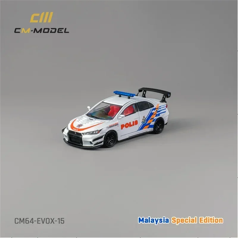 

CM MODEL 1:64 Lancer EvoX Malaysia special edition Diecast Model Car