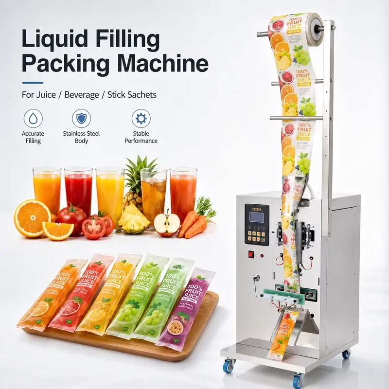 for High Quality Small Automatic Sugar Fast Filling Small Bag Tea Bag Sealing Milk Liquid Packaging Machine