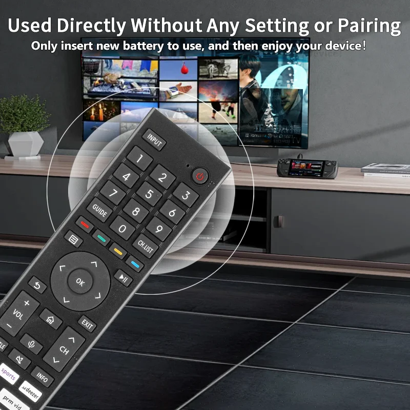 CT-8575 CT8575 For Toshiba Remote Control, For Toshiba Smart TV Remote Control CT8575