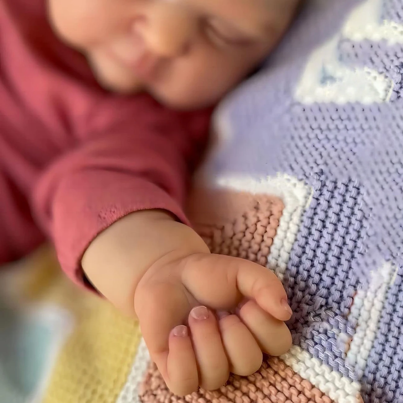 Reborn Baby Dolls 18 inch Sleeping Realistic Newborn Baby Dolls Lifelike vinyl Babies Soft Body Handmade Collectible Doll Toddler Girl Toy Age 3+ Old view 4