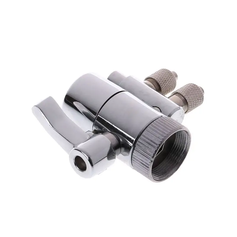 Grifo con filtro agua, doble desviador para válvula M22 a 1/4", latón cromado