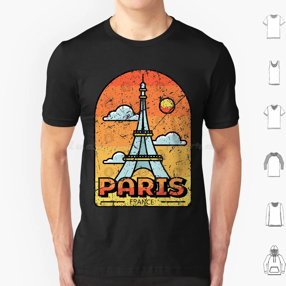 Paris France T Shirt Men Women Kids 6Xl Paris France Arc De Triomphe Bonaparte City Eiffel Eiffel Tower France French Louvre