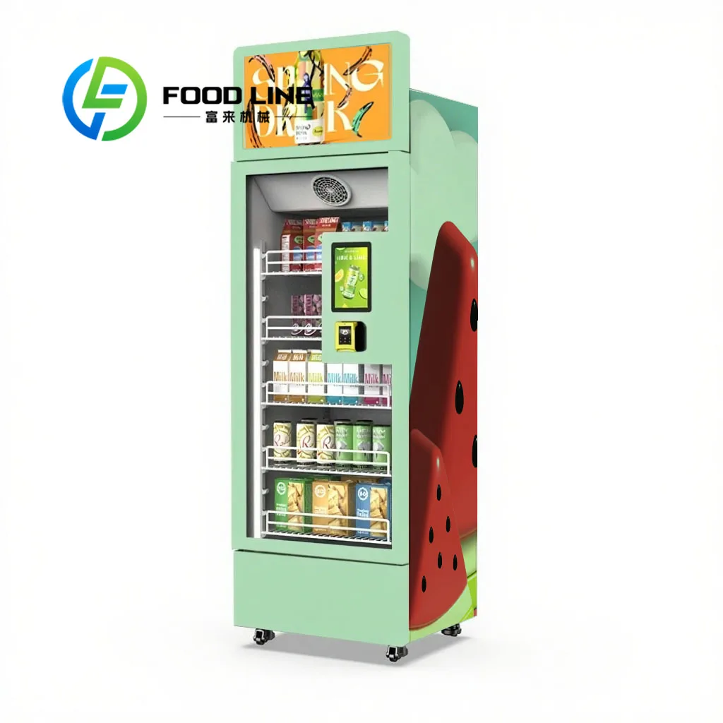 

Новый стиль AI визуальный холодильник торговый автомат для сада новый стиль AI интеллектуальный торговый автомат для закусок