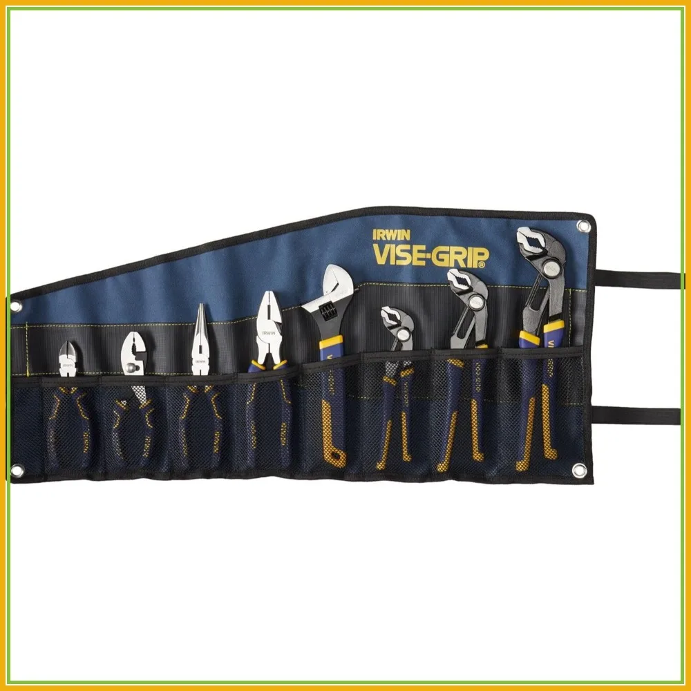 

8-Piece GrooveLock Pliers Set, 2078712, Slip Joint, Self-Adjusting, Locking, Multi-Grip