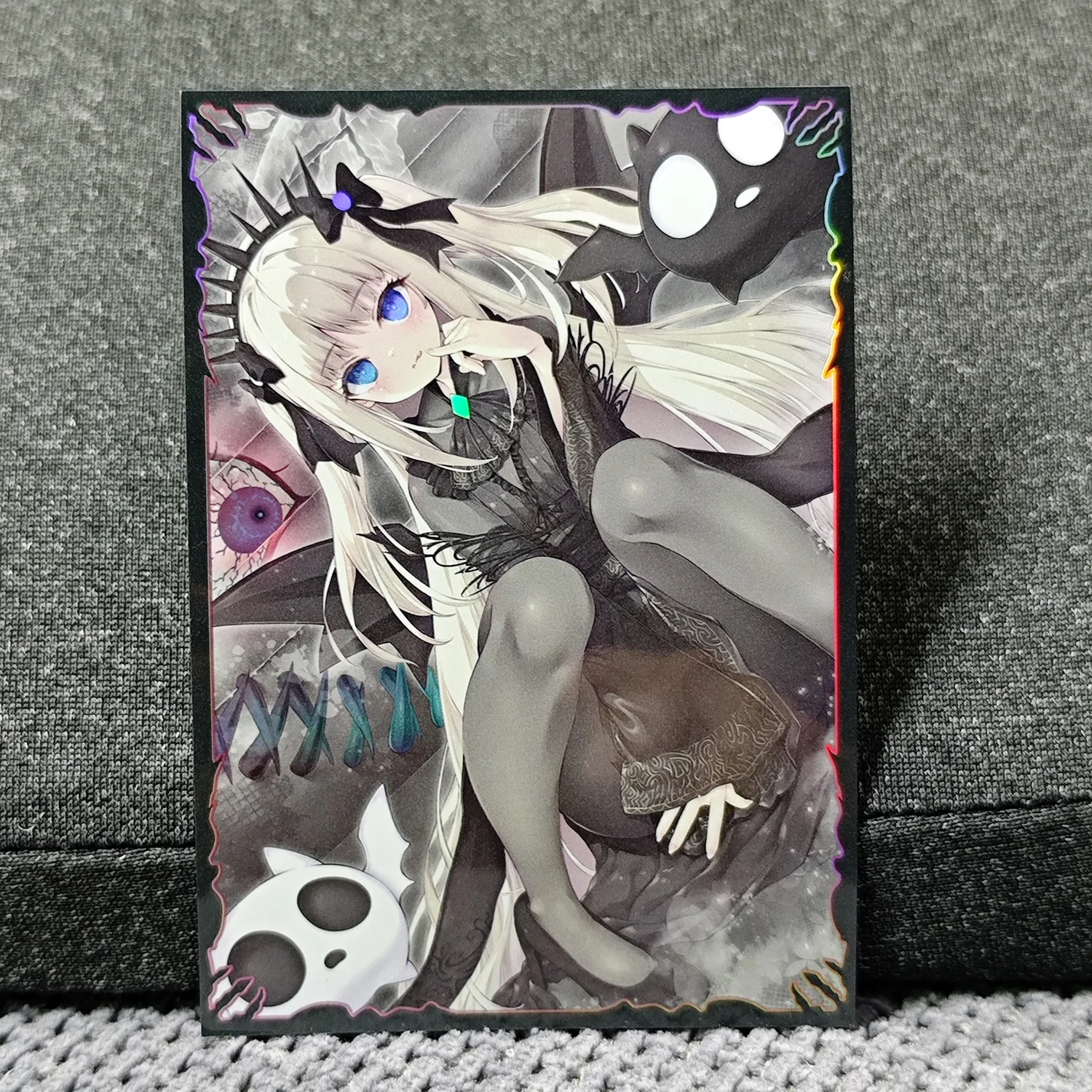 

50 шт. Yugioh A Bao A Qu, рукава для карт Lightless Shadow Yu-Gi-Oh! Защитный чехол для блеска коллекционных карточек OCG