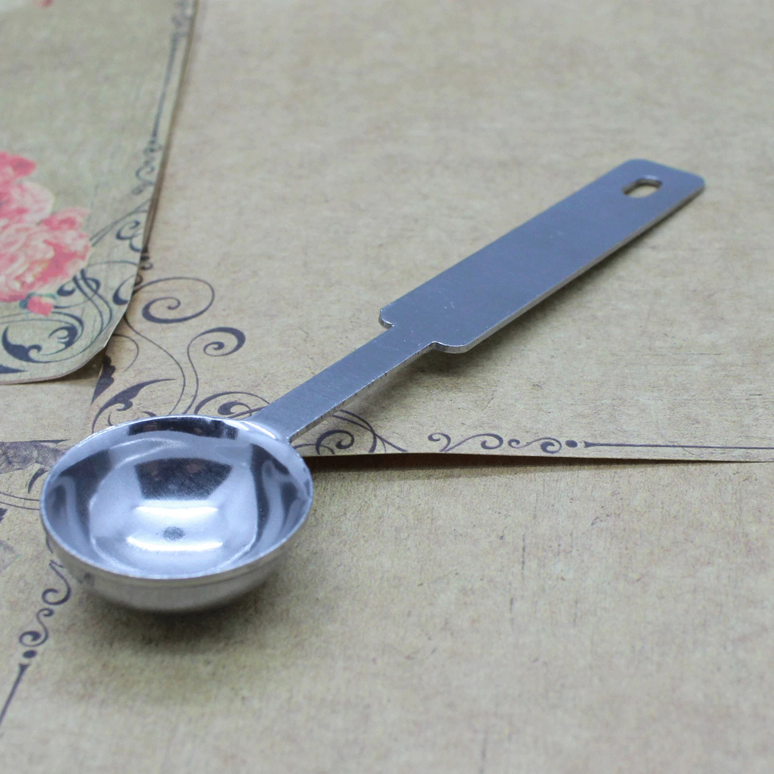 Stainless Steel Spoon for Wax Seal, High Quality, Scrapbooking & Stamping Crafts, Length 116mm, Hot Fashion