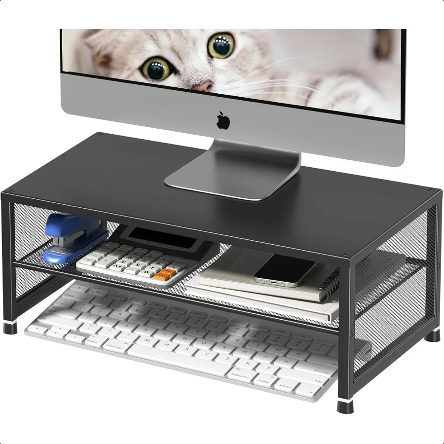 

Computer Monitor Stand Riser Desk Organizers and Accories Printer Laptop Stand Office Desk Accories Desktop Workspace Organizer