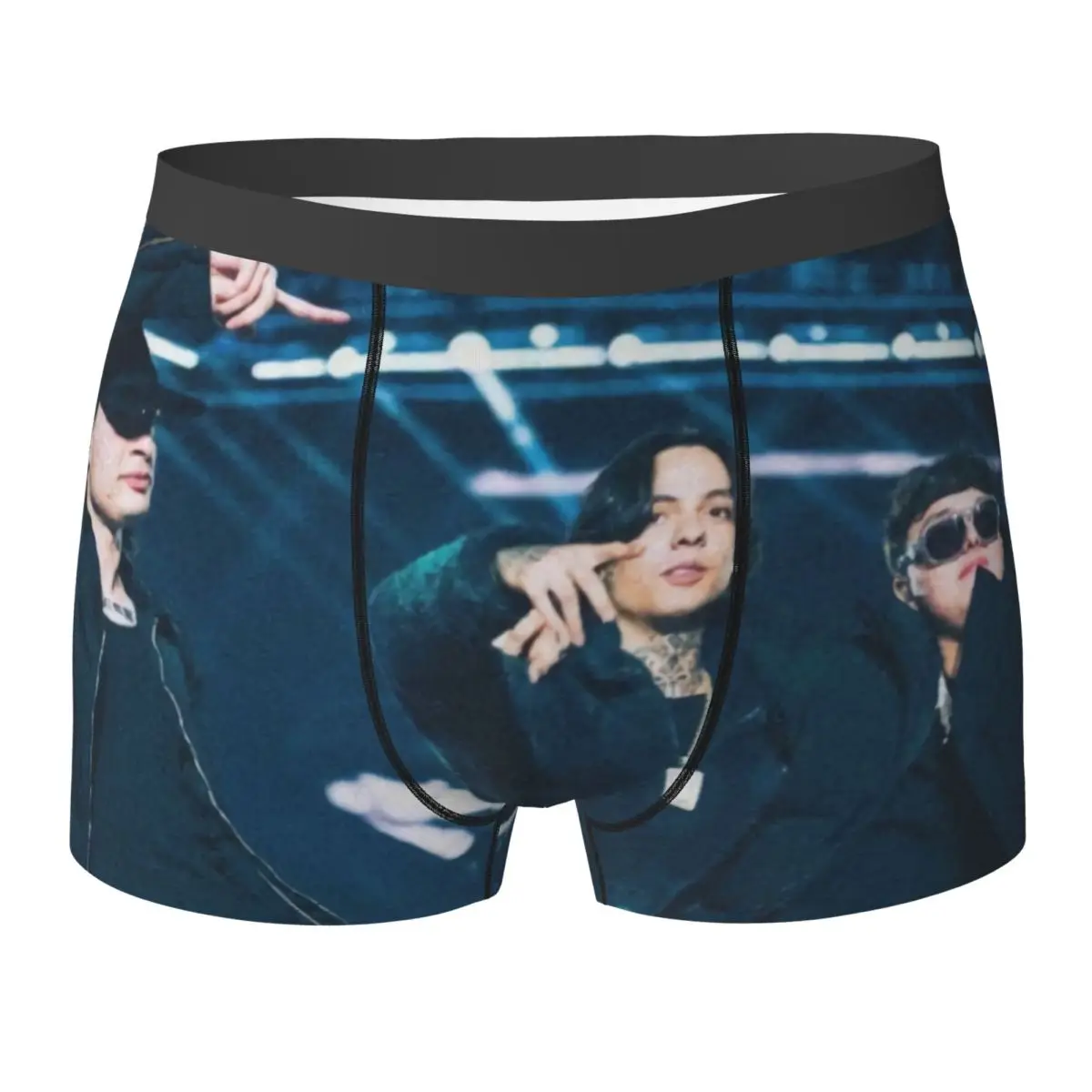 

N-Natanael Canos, нижнее белье, рэпер, концерт, 3D чехол, модные боксеры с принтом, трусы-боксеры, удобные мужские трусы, большой размер 2XL