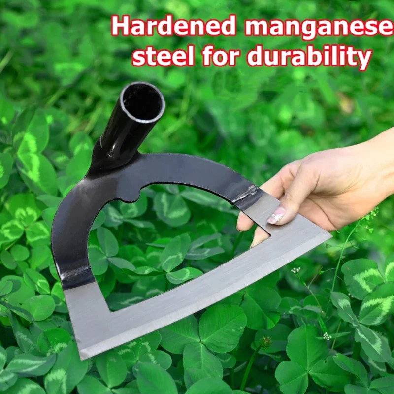 Hoe Weeding Rake Labor-saving Weeding Loosening  Artifact Harrow Handheld steel weeding hoe Hoe Farm Tool Gardening