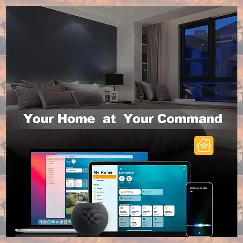 

Trend Cerhot Homekit 2024 года, Wi-Fi, умный переключатель, сенсорная клавиша, управление Siri 1/2/3/4 группы, не требуется нейтраль и нейтраль, двойной режим, вилка европейского стандарта