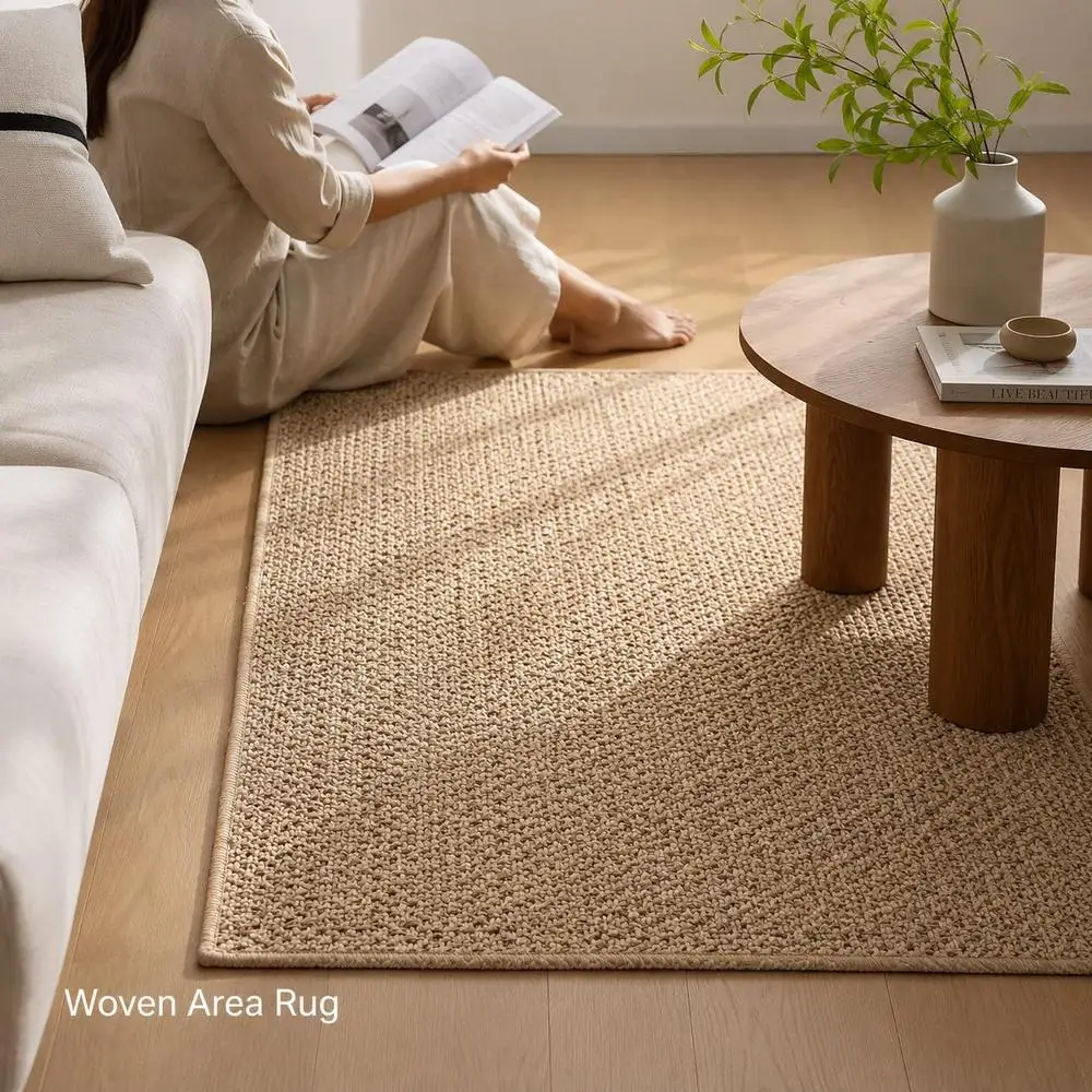 Tapis ZIZUR 200x290 cm aspect jute intérieur et extérieur