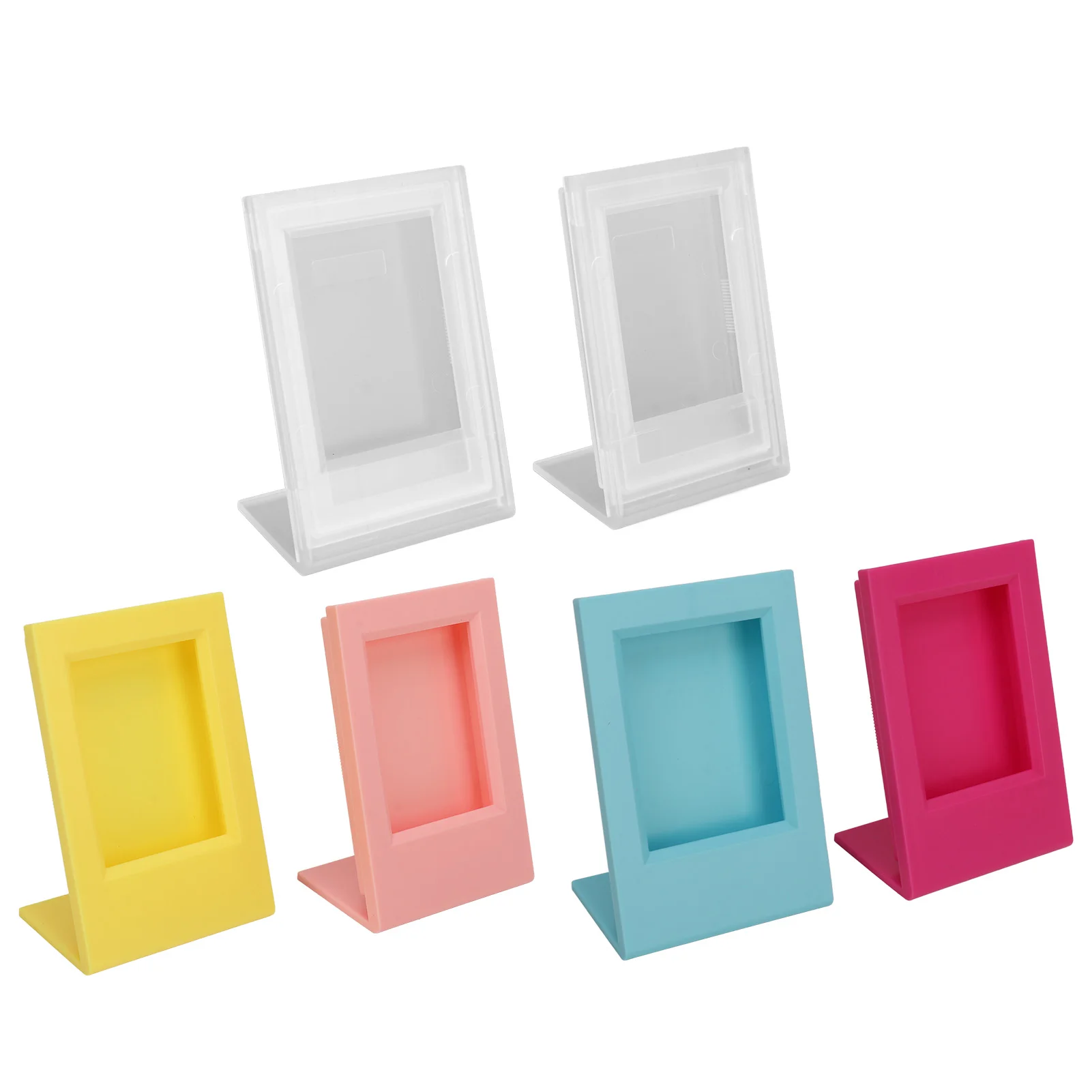 2pcs L Shaped Self Standing Photo Frame for Mini 12 11 9 8 7 EVO 3