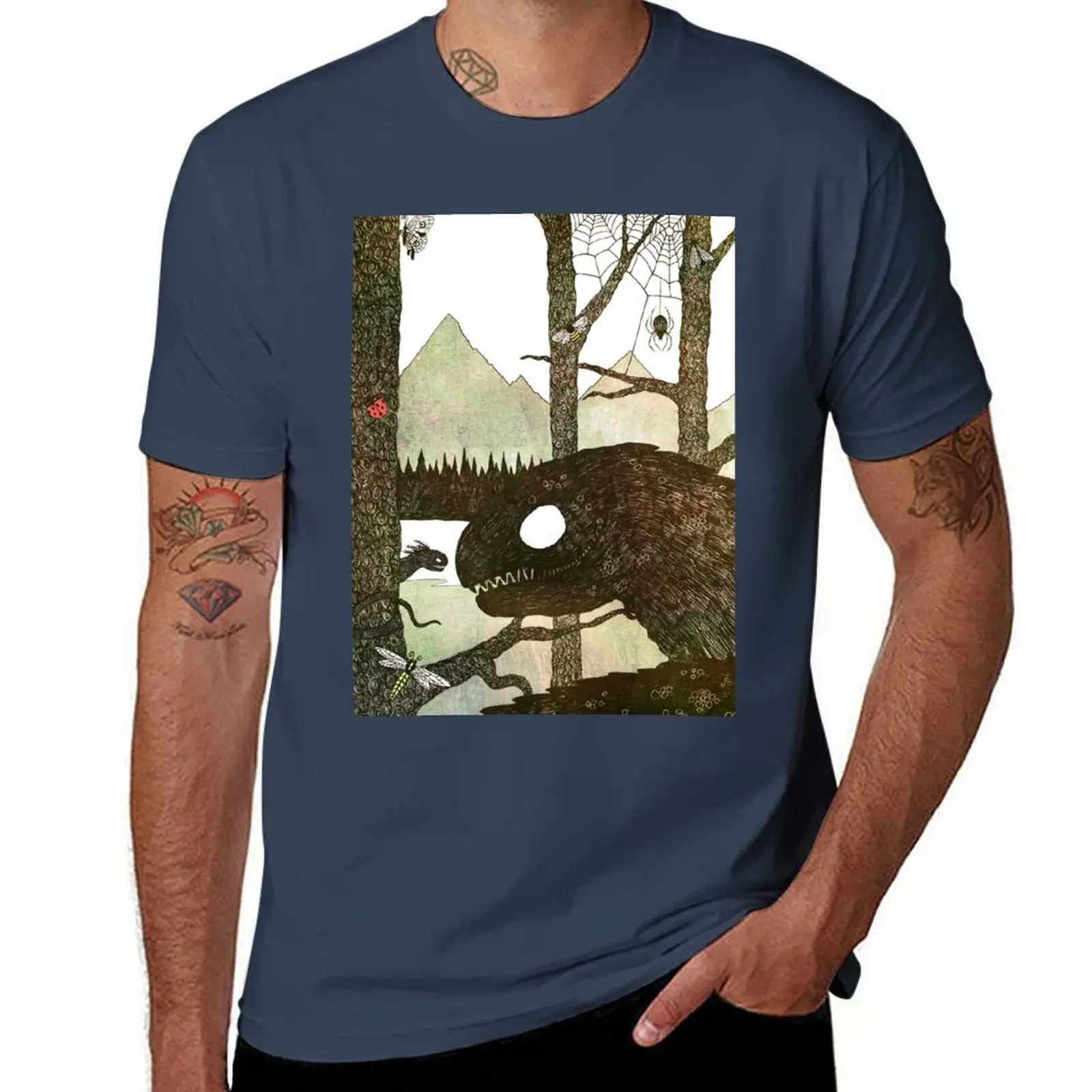 

Forest Serpents T-Shirt t shirts for man cotton soft man tshirt g man t shirts for men T-Shirt