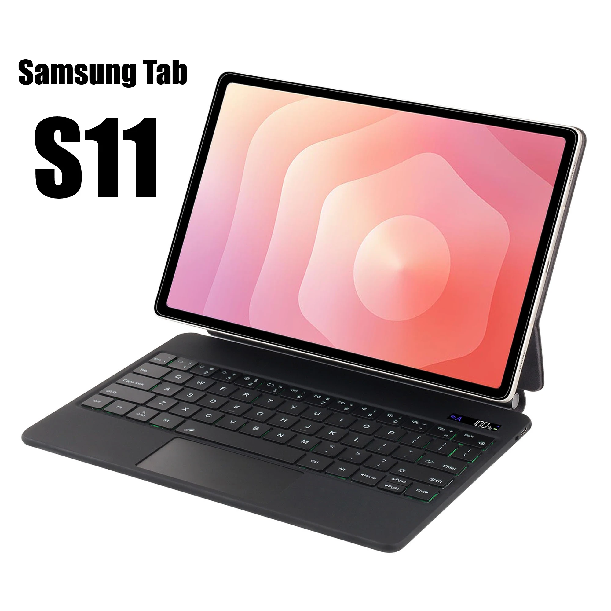 

Original Magic Keyboyard Tablet Case For Samsung Tab S11 S10 Lite FE S9 FE S8 S7 11in Magnetic Smart Bluetooth Shockproof Cover