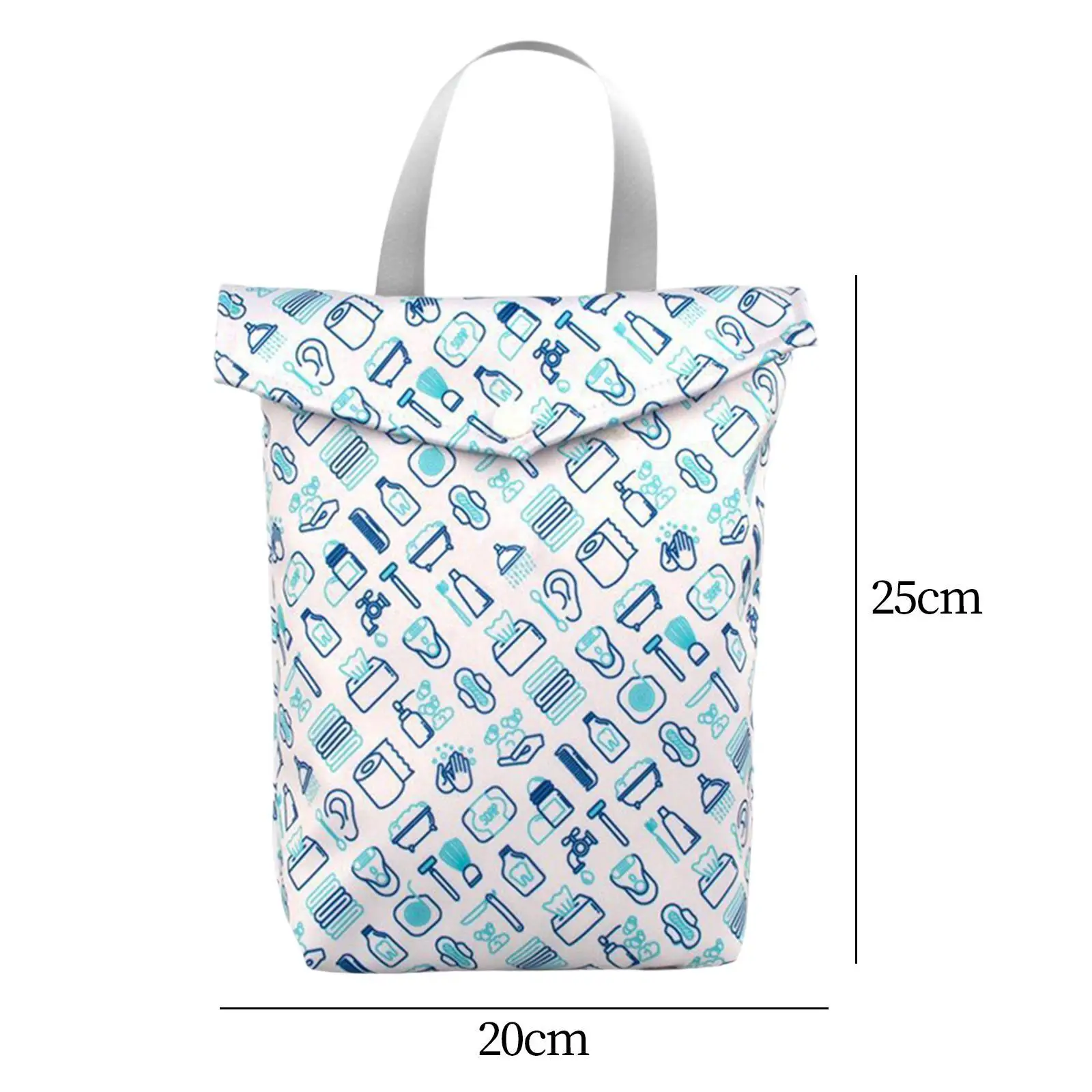 

Nappy Pouch Gym Bag Storage Bag Baby Cloth Diaper Bag for Pool Beach Outdoor