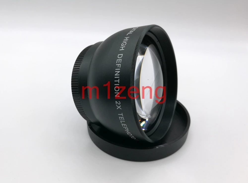 2.0x TELE Telephoto LENS Magnification for 37 49 52 55 58 mm canon nikon pentax sony fuji olympus panasonic Digital Camera