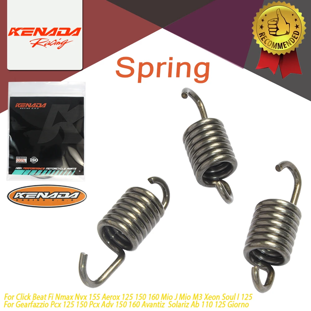 

High-performance Clutch Springs for Nmax, NVX 155, and Honda PCX 150 Motorcycles, Stainless Steel Racing Upgrade Parts