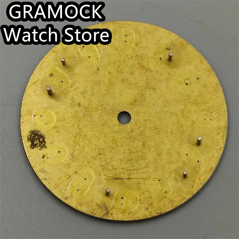 GRAMOCK 32mm Watch Dial Luminous Dial Fit NH35 NH36 ETA2824 2836 Mingzhu DG2813 3804 Miyota8215 PT5000 movement