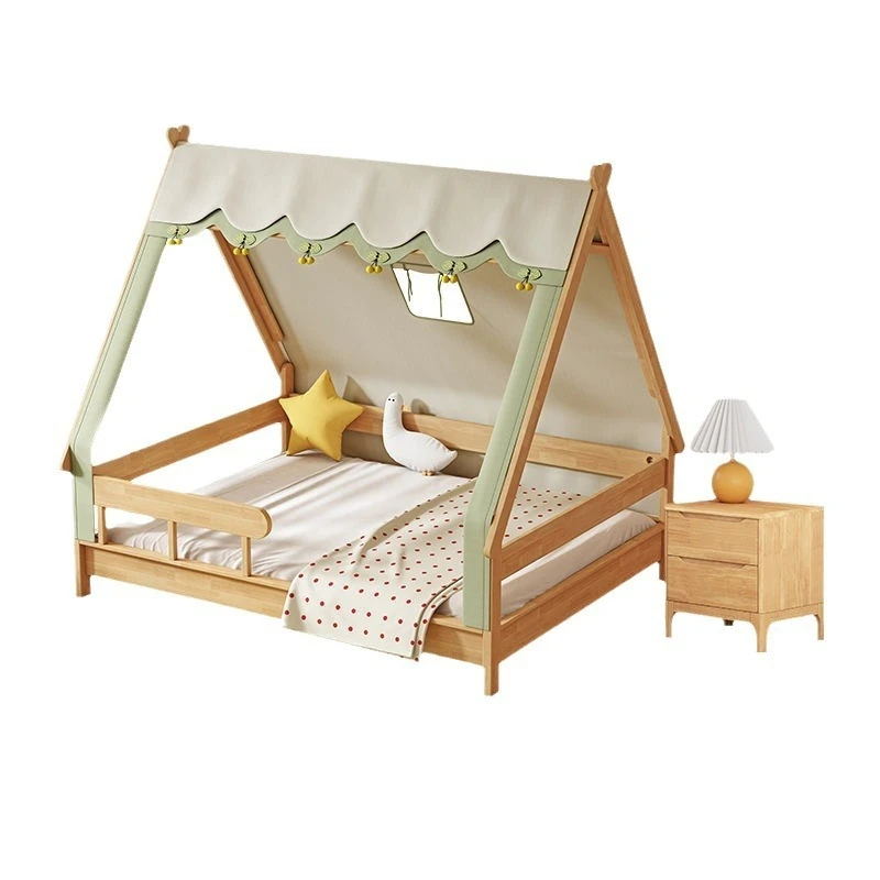 Cabin tent 1.2 meters 1.5 single bed girl bed with guardrail
