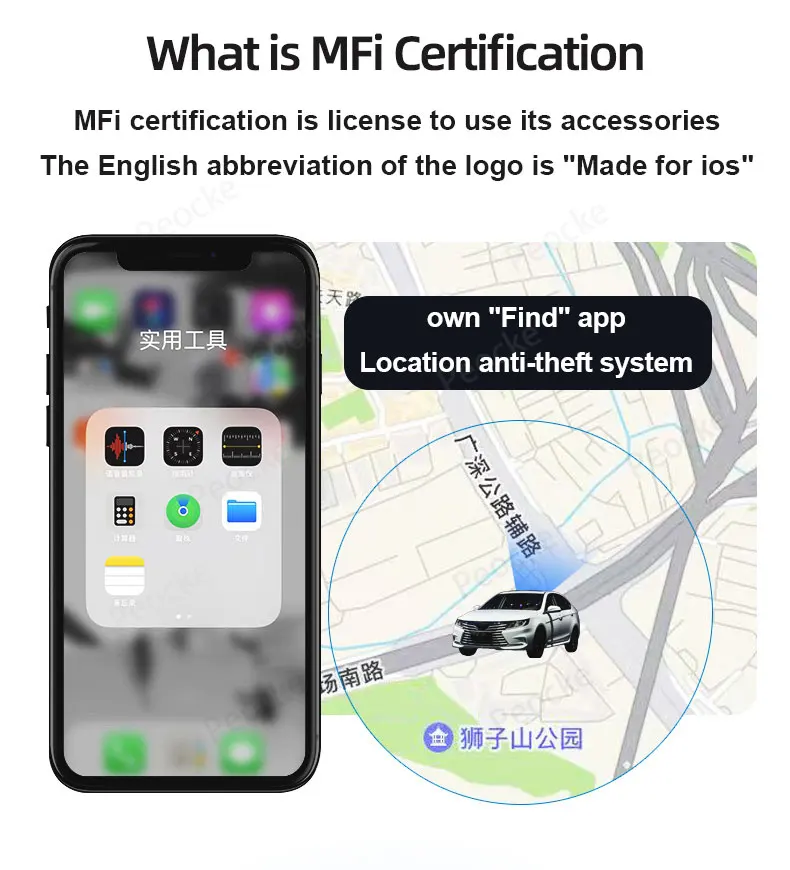 Mini GPS Tracker For Car OBD2 Locator For Apple Find My ITag OBD GPS Monitor Tracker Vehicle Anti-lost Free App