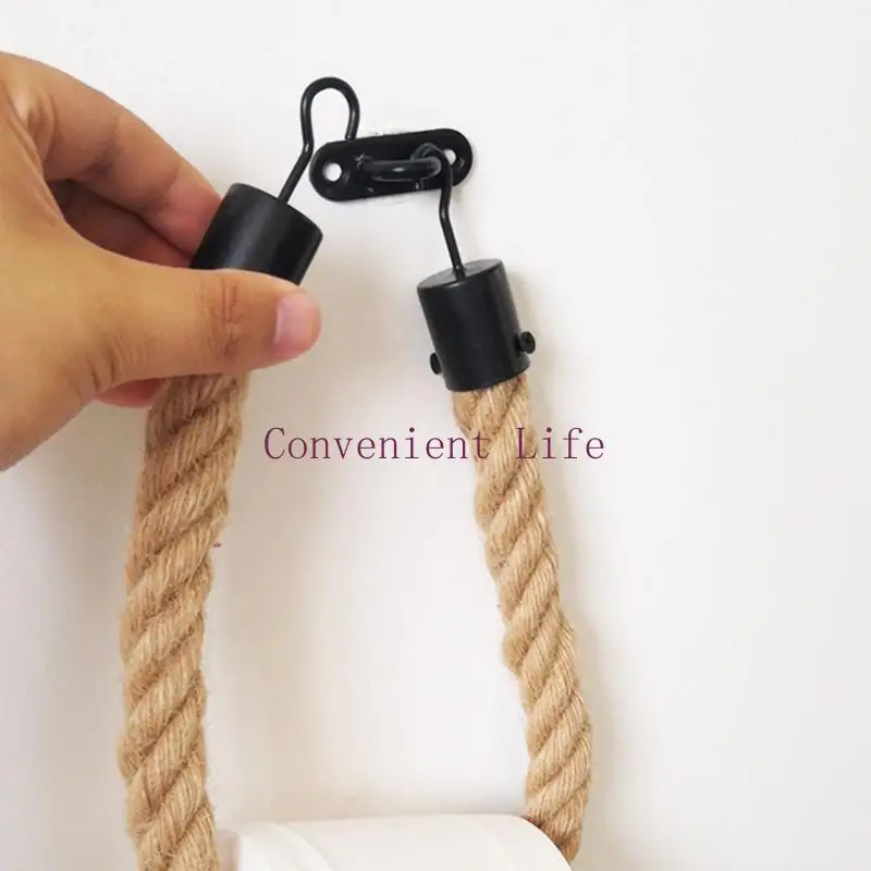 L1EE Vintage Wandmontierter Taschentuchrollenhalter, dekoratives für den Heimgebrauch Hotel