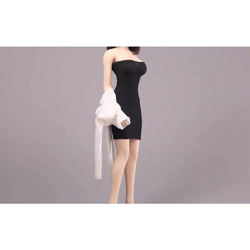Abito con cinturino multifunzionale in scala 1/6 Indossare entrambi i lati Top Modello di vestiti femminili per action figure da 12 pollici Corpo TBL