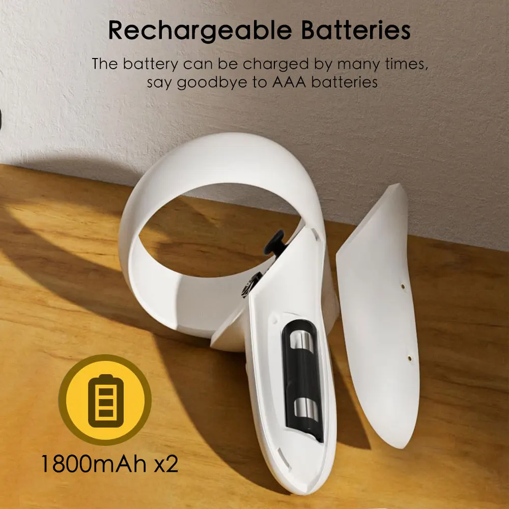 قاعدة شحن لجهاز تحكم سماعة رأس ميتا كويست 2 VR ، محطة شاحن مع بطاريتين قابلة لإعادة الشحن ، ملحقات محول الطاقة