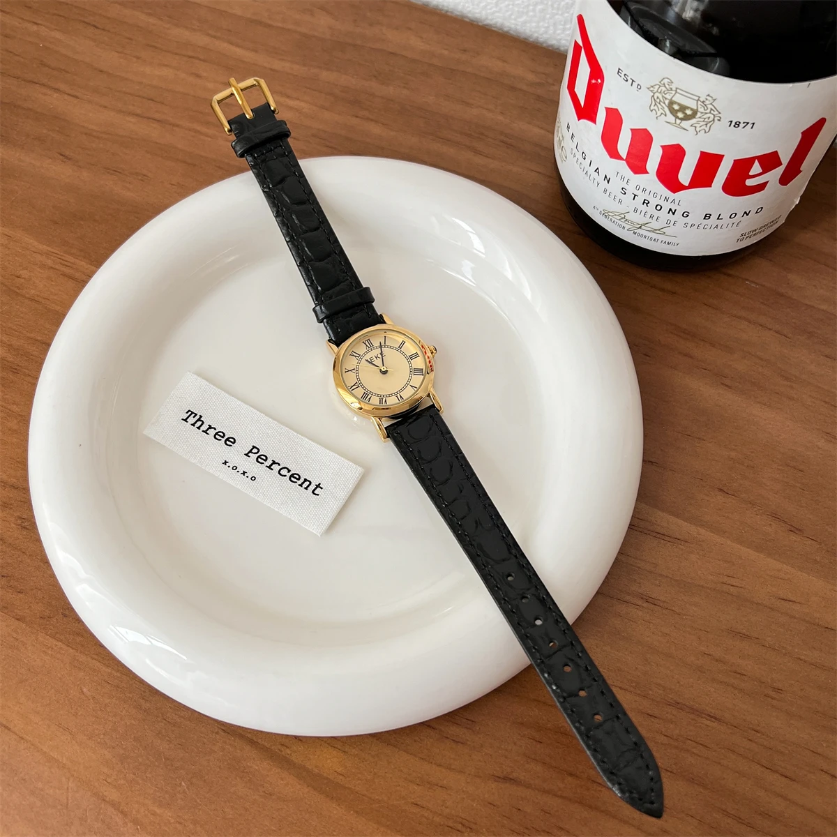 

Retro Small Dial Women'S WatchKorean StyleVersatileSimple And ElegantLight Luxury And Sophisticated FeelWatches And Accessories.