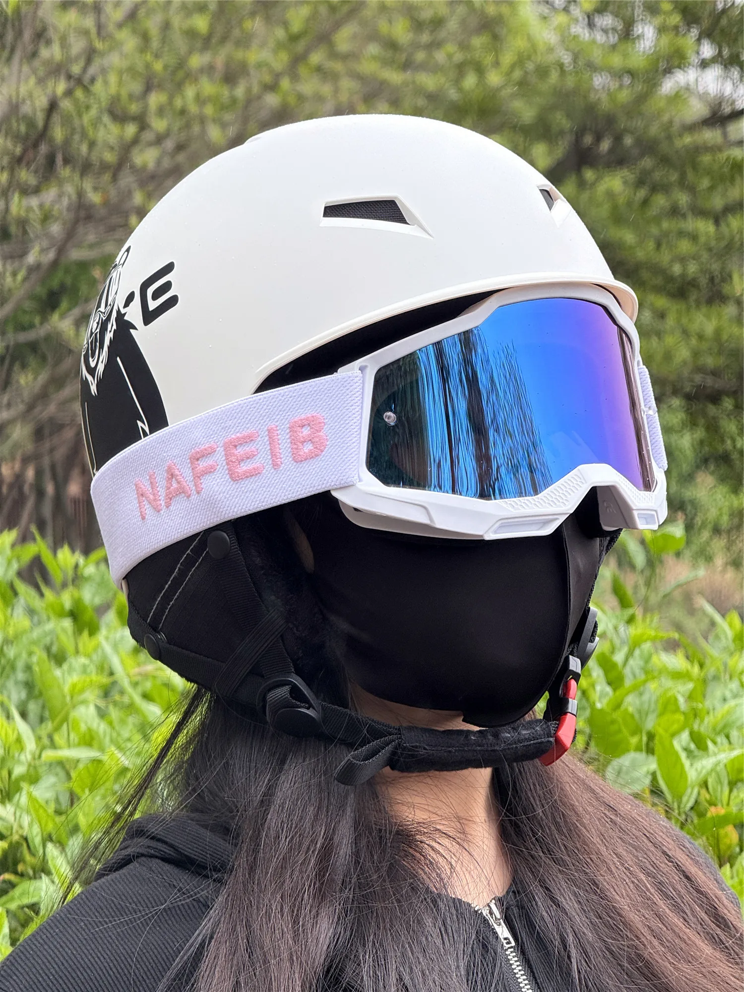 AliExpress NONE NAFEIB MX Off Road Goggles HD Lens Soft Sponge Liner Adjustable Strap for Motorbike Dirt Bike ATV Racing Accessories